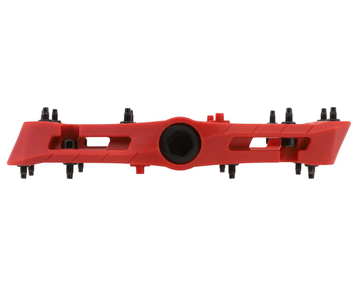 Race Face Chester Composite Platform Pedals (Red) (L) - view 2